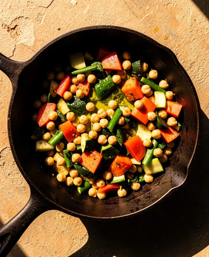 Comida fresca y vitalidad